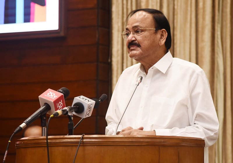 Venkaiah Naidu addresses sensitisation programme in Delhi