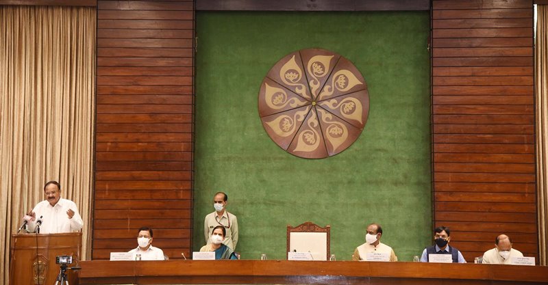 Venkaiah Naidu addresses sensitisation programme in Delhi