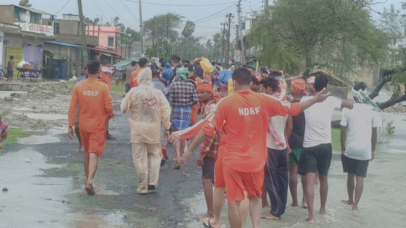 Cyclone Yaas hits Odisha, West Bengal