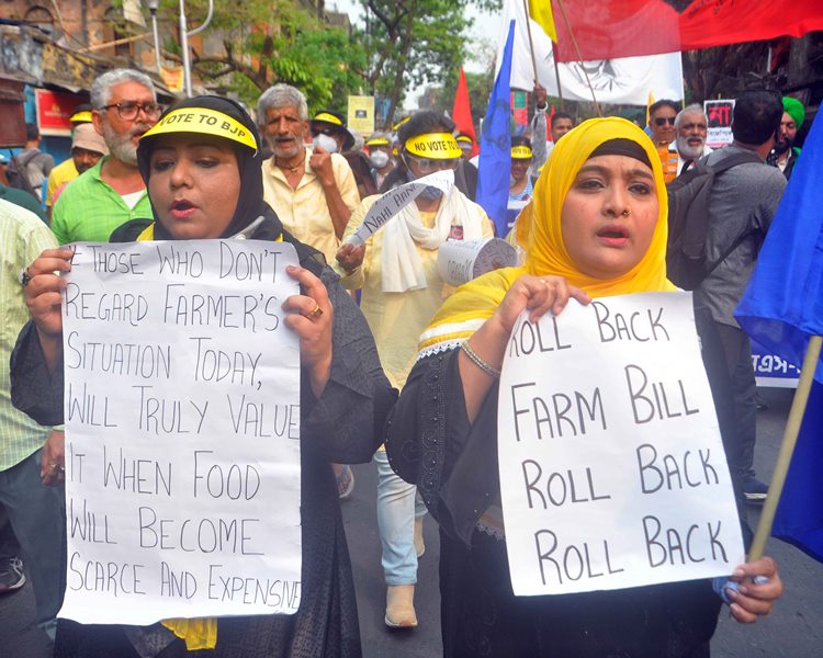Rally held in Kolkata urging people to reject BJP