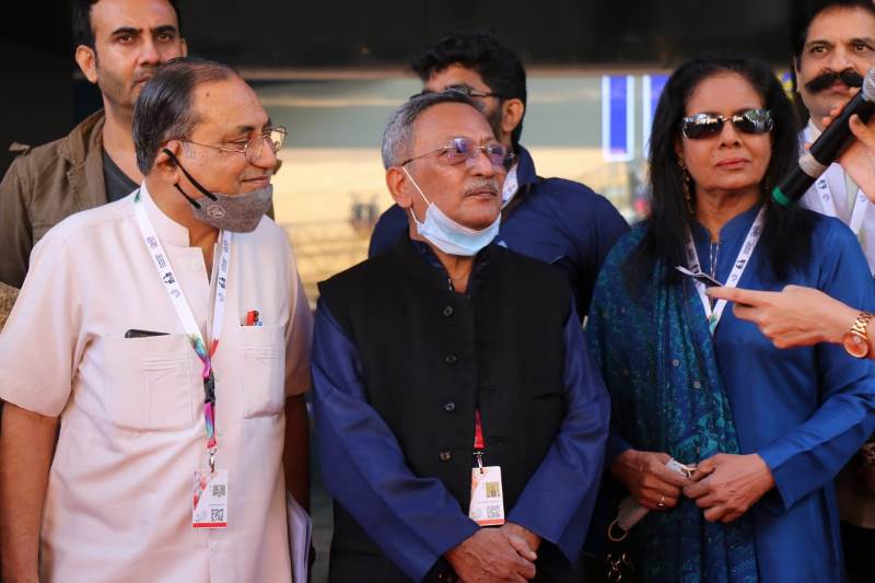 51st IFFI: Glimpses of Red Carpet of Saand Ki Aankh