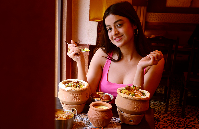 Darshana Banik launches new menu at Biryani by Kilo Gariahat outlet