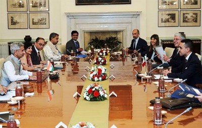 S Jaishankar meets Italian FM Luigi Di Maio