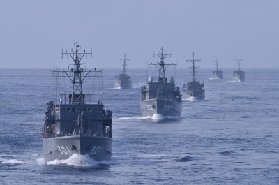 Japanese Maritime Self-Defense Force monitoring Russian, Chinese activities off Japan