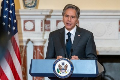 US will continue to speak out and promote accountability for Chinese atrocities and human rights abuses: Blinken