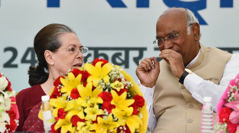 In Images: Mallikarjun Kharge takes charge as Congress president