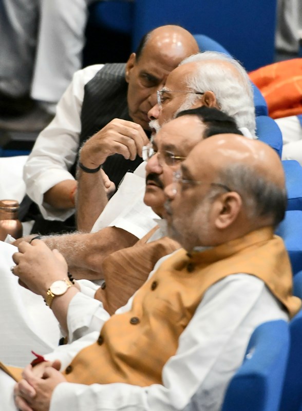 PM Modi attends BJP parliamentary party meeting