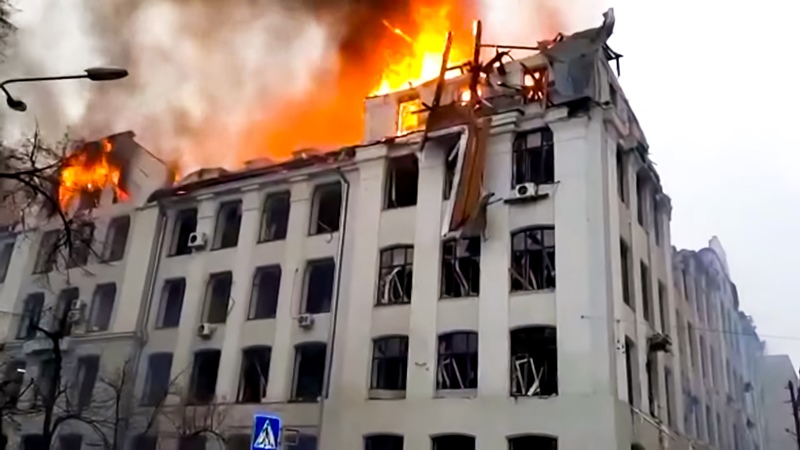 In images: War-hit Ukraine battling Russian forces
