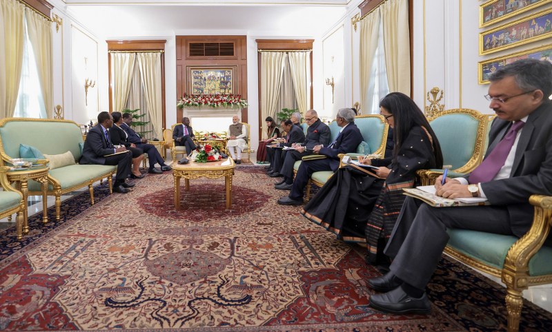 PM Modi holds talks with Kenyan Prez William Samoei Ruto
