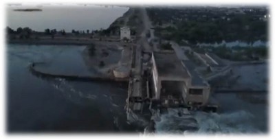 Dam blown up in Russia-held Ukraine city  Nova Kakhovka, evacuation underway amid flooding