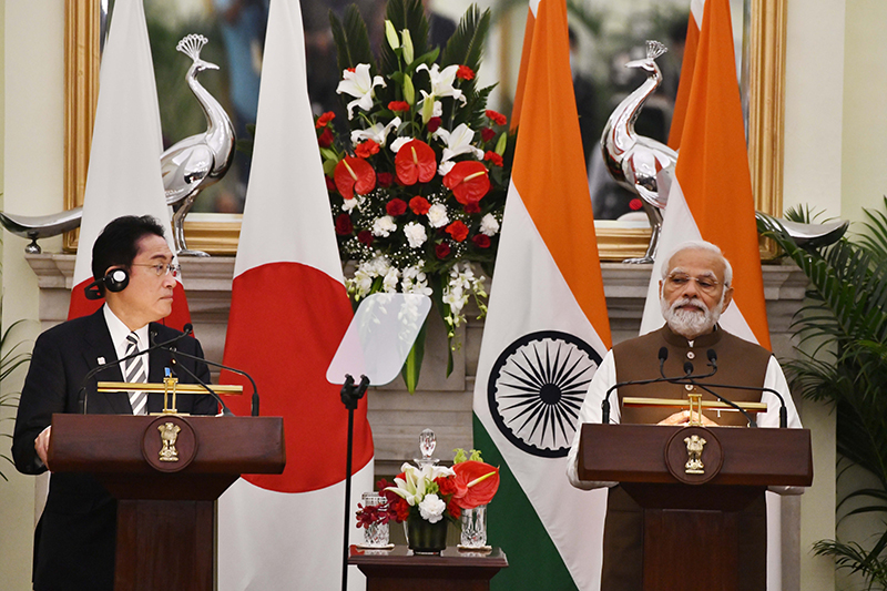 In Images: Modi, Japan PM Fumio Kishida hold talks in New Delhi