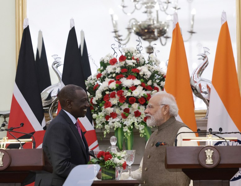 PM Modi holds talks with Kenyan Prez William Samoei Ruto