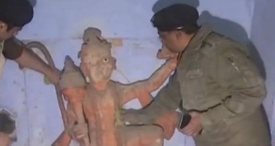 Uttar Pradesh: Shiva-Hanuman Temple found while cops were inspecting encroachment in Sambhal