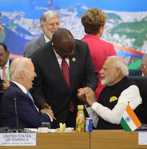 PM Modi with US President Joe Biden at G20 Session n Rio de Janeiro