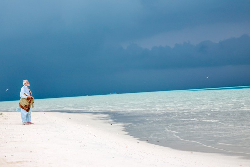 PM Modi goes snorkeling, takes walks at pristine Lakshadweep beach