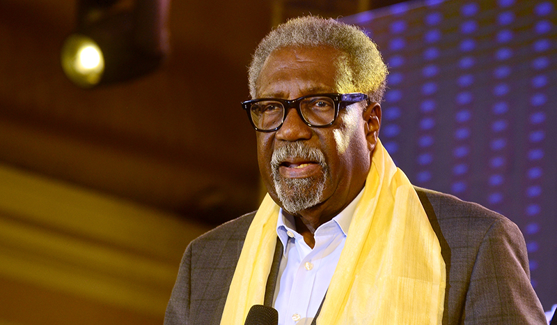 West Indies cricket legend Clive Lloyd in Kolkata