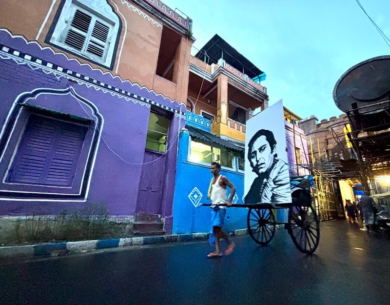 In Images: Kolkata’s Ballygunge 71 Pally Durgapuja marks 50 years of Ray’s Sonar Kella