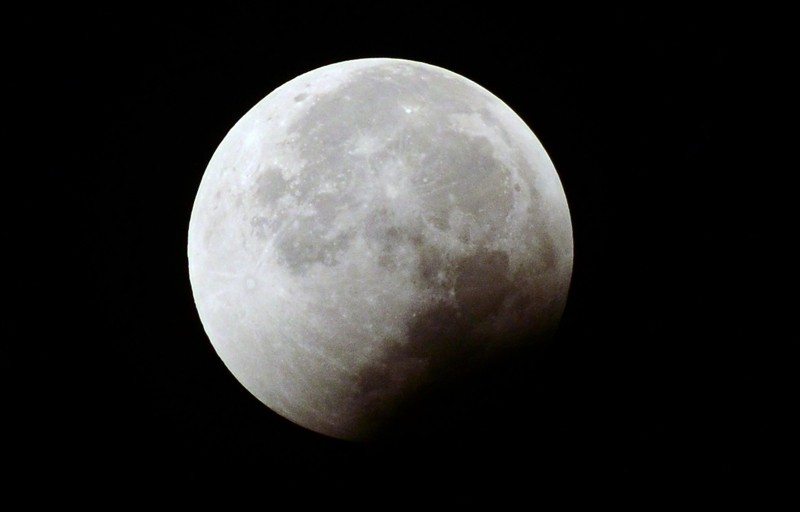 Celestial spectacle in images: The blood moon lunar eclipse seen from India