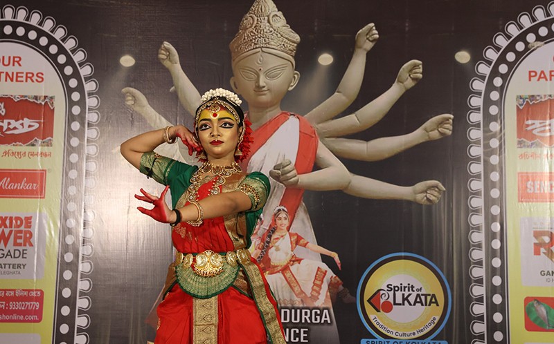 In Images: Kolkata's heritage palace Shobhabazar Rajbari hosts grand Durga vandana festival