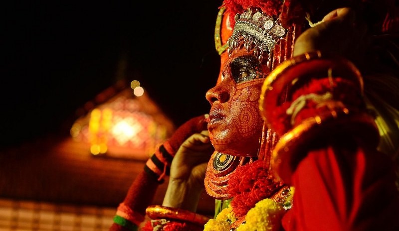 In Images: 66 Palli Club brings Kerala’s sacred Theyyam to Durga Puja for the first time