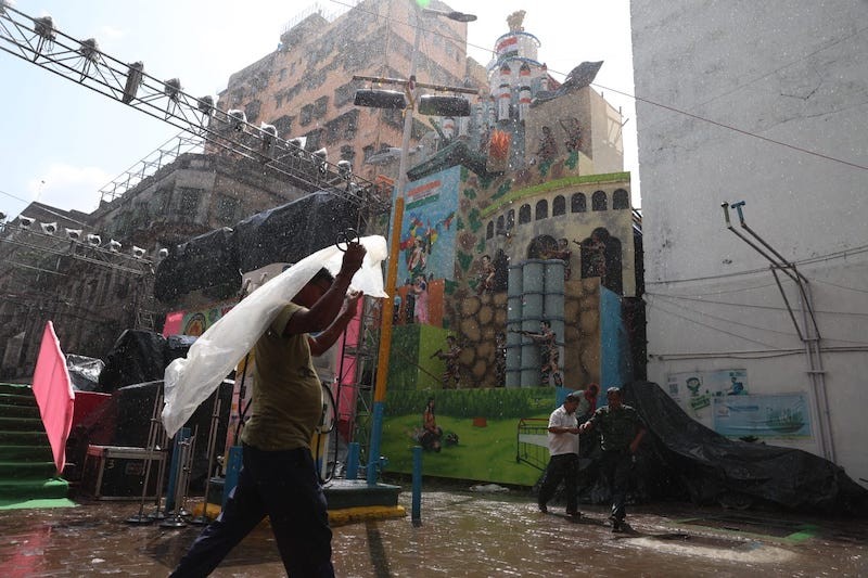 In Images: Kolkata Pandal Honors Operation Sindoor