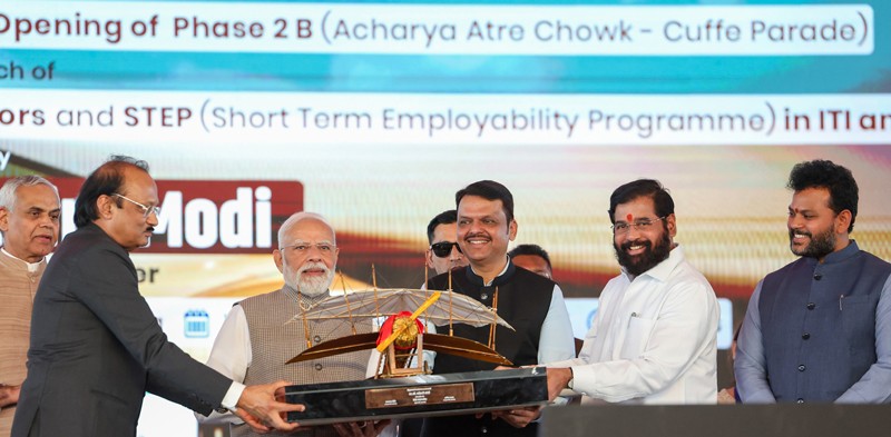 In Images: PM Modi inaugurates Navi Mumbai International Airport and Mumbai Metro Line-3