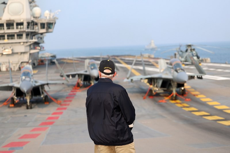 In Images: PM Modi celebrates Diwali with Navy personnel at INS Vikrant