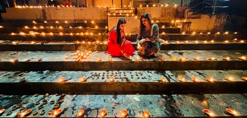 In Images: Kolkata glows in celebration of Dev Deepawali