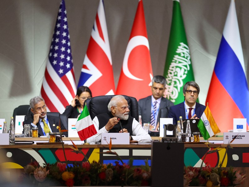 In Images: PM addresses G20 Leaders’ Summit session in Johannesburg