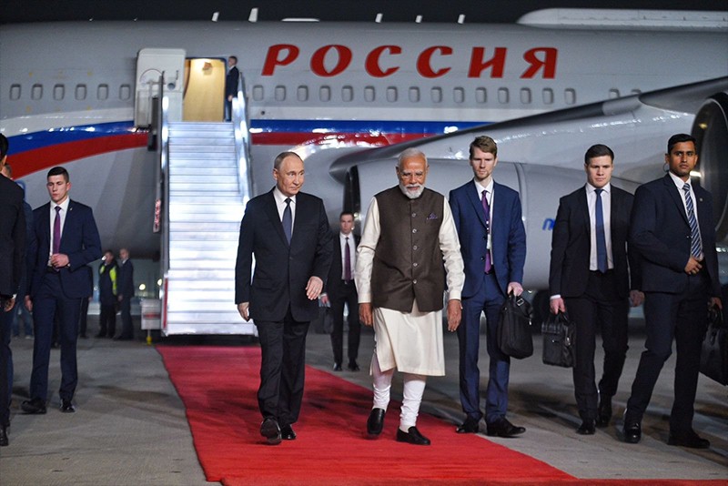 In images: PM Modi welcomes Vladimir Putin for India -Russia Summit