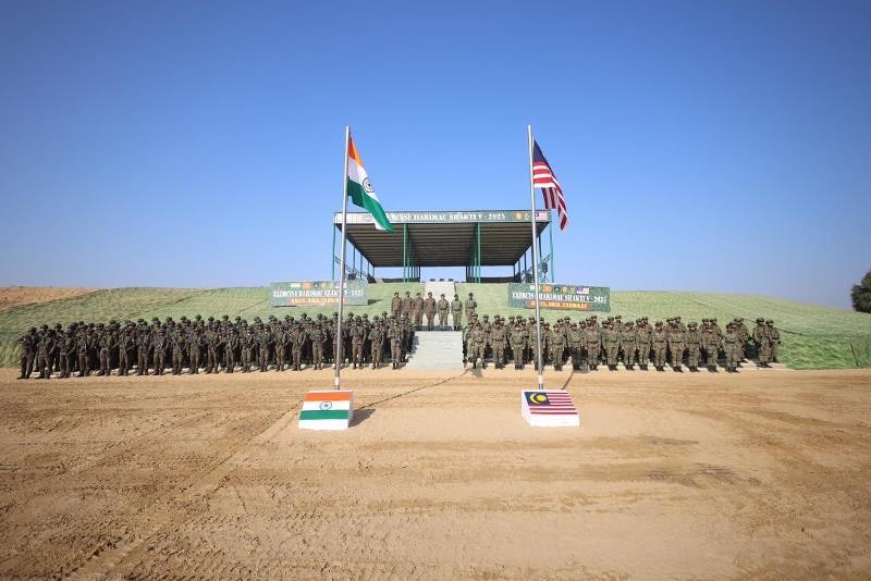 Battle drills in the desert: India–Malaysia Joint Military Exercise begins in Rajasthan