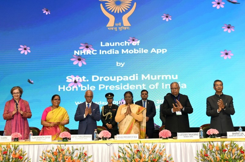 In Images: President Droupadi Murmu attends Human Rights Day celebration in New Delhi