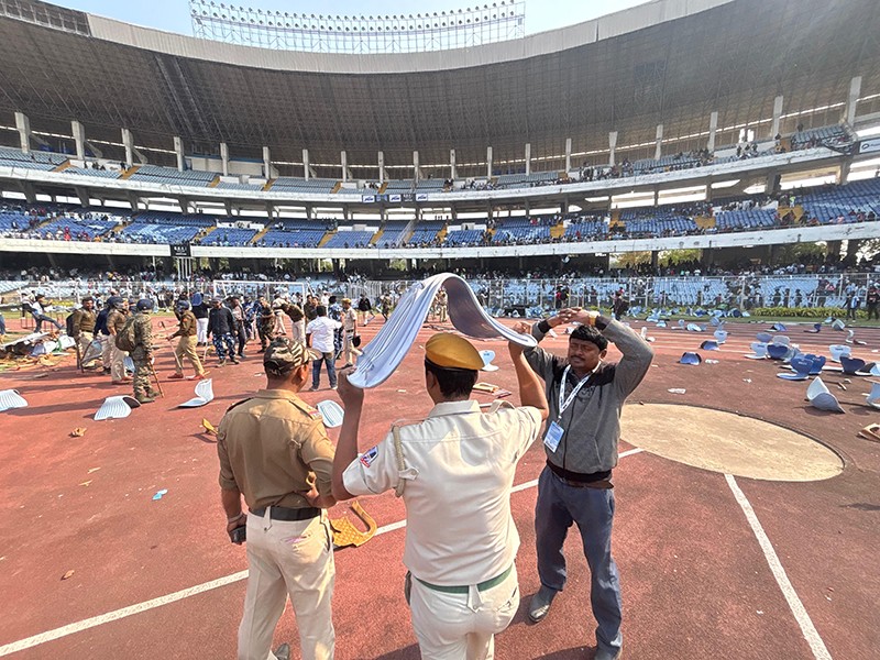 From Cheers to Chaos: Messi’s Kolkata Visit in Pictures