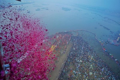 Maha Kumbh in Prayagraj: Millions take holy dip at Triveni on Basant Panchami