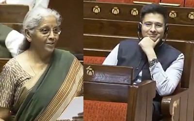 'I am amused': Sitharaman on Raghav Chadha’s banking remarks, urges him to use ‘Western exposure’ for India