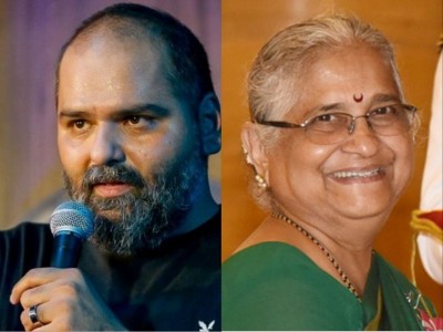 Kunal Kamra roasts Sudha Murty's 'simple lifestyle', Naryana Murthy's 70-hour workweek suggestion