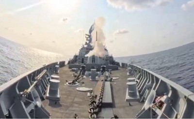 Indian Navy tests fires medium-range surface-to-air missile in Arabian Sea amid tensions after Pahalgam massacre