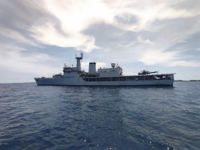 India's INS Sharda arrives in Maldives as part of HADR exercise
