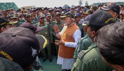 PM Modi visits Adampur Air Base days after Operation Sindoor