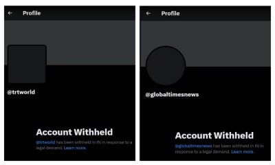 India blocks Turkey's TRT World, Chinese state media Global Times, Xinhua over misinformation on Op Sindoor