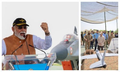 Shehbaz Sharif's shadowy Sialkot airbase visit falls flat against PM Modi's bold Adampur show, Pak's lies exposed