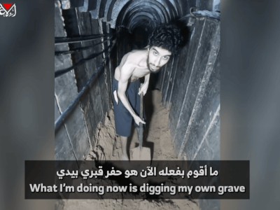 Starving Israeli hostage seen digging own grave in Hamas video, sparks global outrage