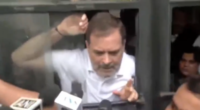 Protest against SIR and 'voter fraud': INDIA bloc leaders march to ECI office, Rahul Gandhi detained