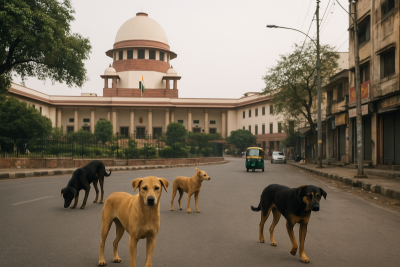 Amid uproar, CJI assures examination of Supreme Court order on Delhi-NCR stray dogs
