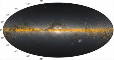 Indian scientists used data from more than 6,000 open clusters to map the dusty veil of Milky Way