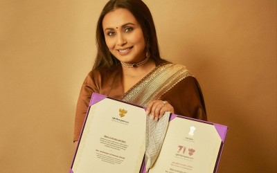 'Overwhelmed': Rani Mukerji dedicates her National Award to her late father