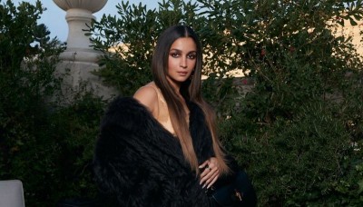 Alia Bhatt aces her Milan Fashion Week look in black fur coat and satin mini slip dress. Read in detail