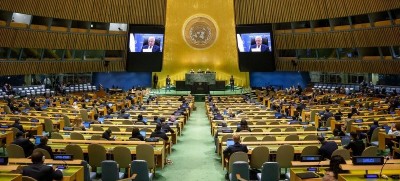 President Abbas urges world to recognise Palestinian state at UNGA