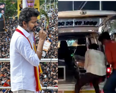 Tamil Nadu: Stampede at TVK chief Vijay’s Karur rally kills 36, over 40 injured