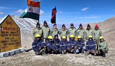 India's BRO completes construction of world’s highest motorable road at Mig La Pass